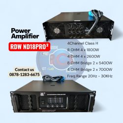 Power Amplifier RDW ND18PRO