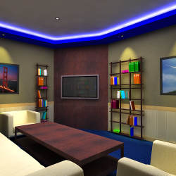 Peredaman suara dan Design interior Meeting Room