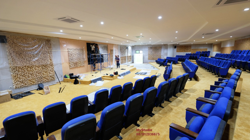 MyStudio163-Jasa-pembuatan-ruang-kedap-suara-akustik-interior-peredam-suara-aula-auditorium-studio-musik-studio-recording-karaoke-room-hometheater-bioskop pembuatan interior mini auditorium kampus